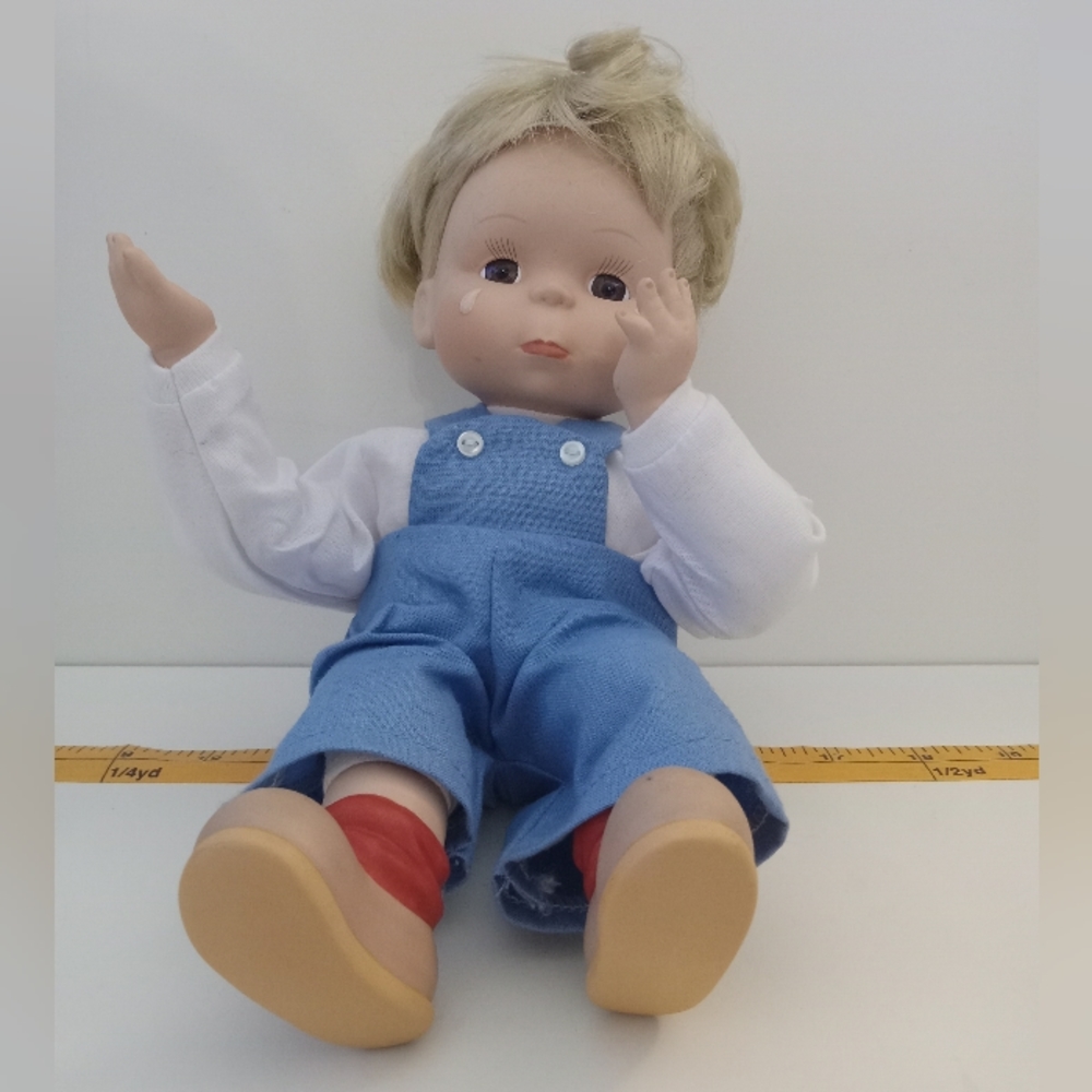 Ashton Drake L.A. Ltd "sad boy" doll Vintage